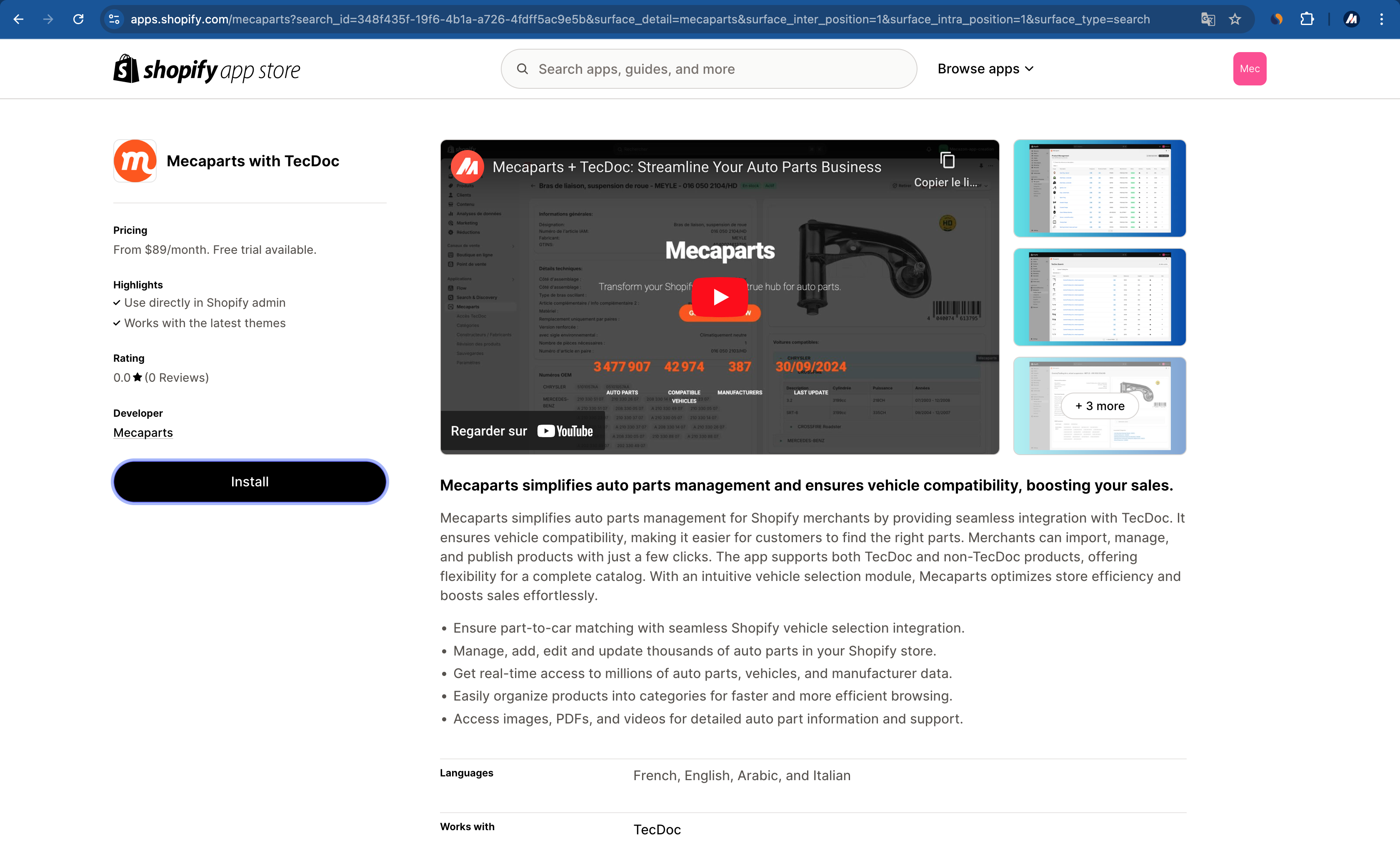 Shopify App Store Screenshot